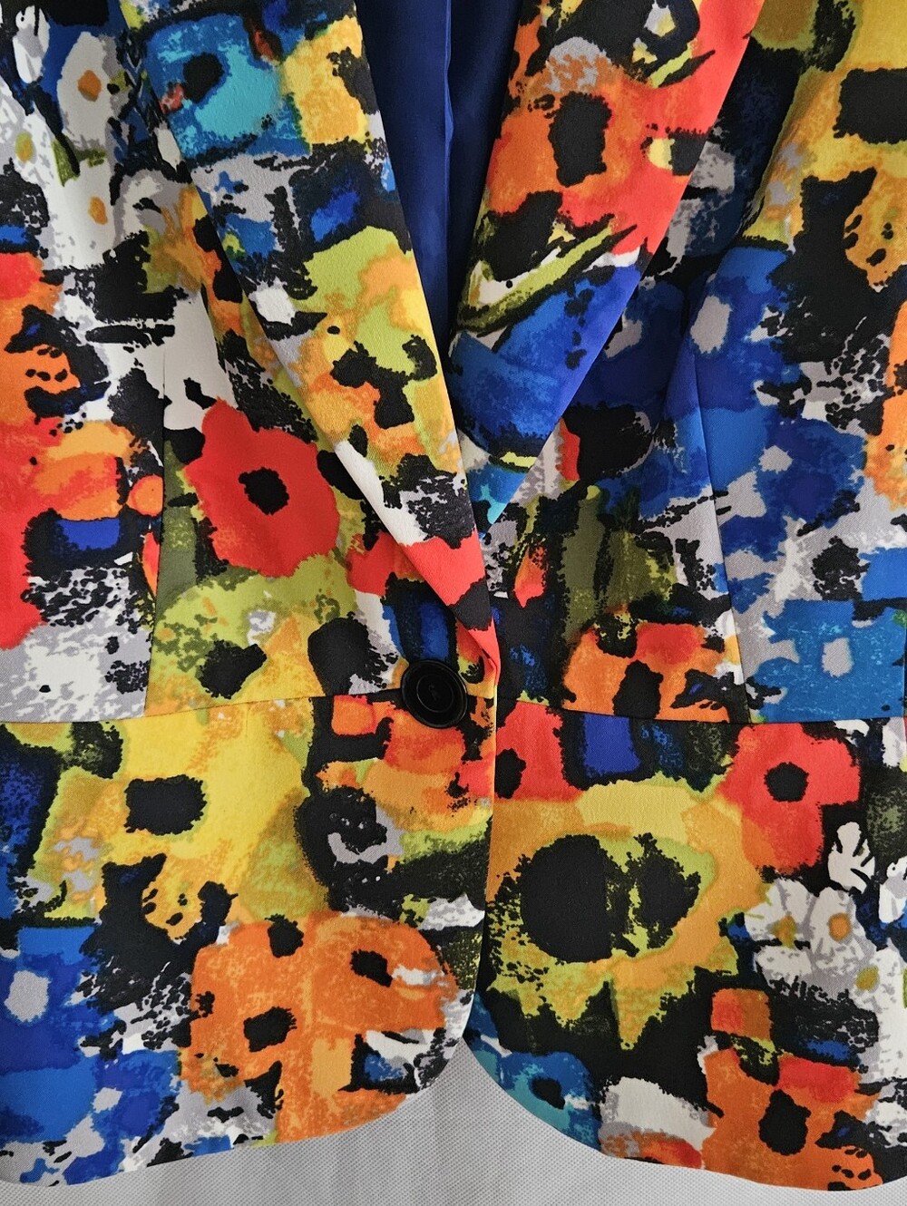 Kasper Floral Blazer Jacket - Picture 9 of 9